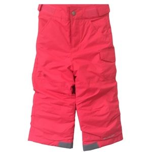 Columbia Sportswear Pink Red Waterproof Warm Pants 3T
